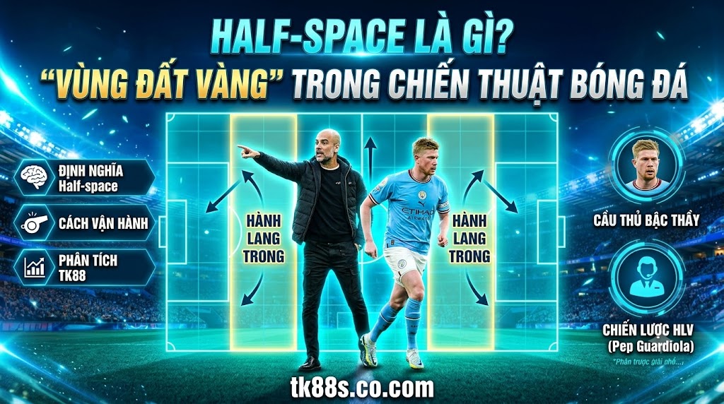 Phân tích chiến thuật Half-space với Pep Guardiola và sơ đồ sa bàn bóng đá - finalhosting.io.
